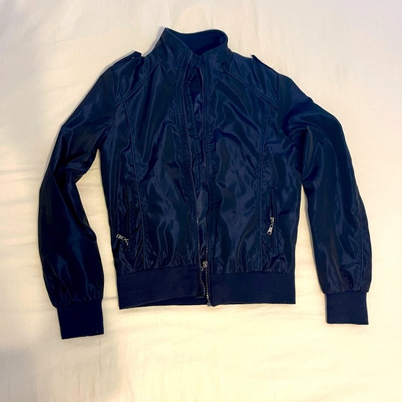 Blue Metallic Jacket - Picture 1 of 9